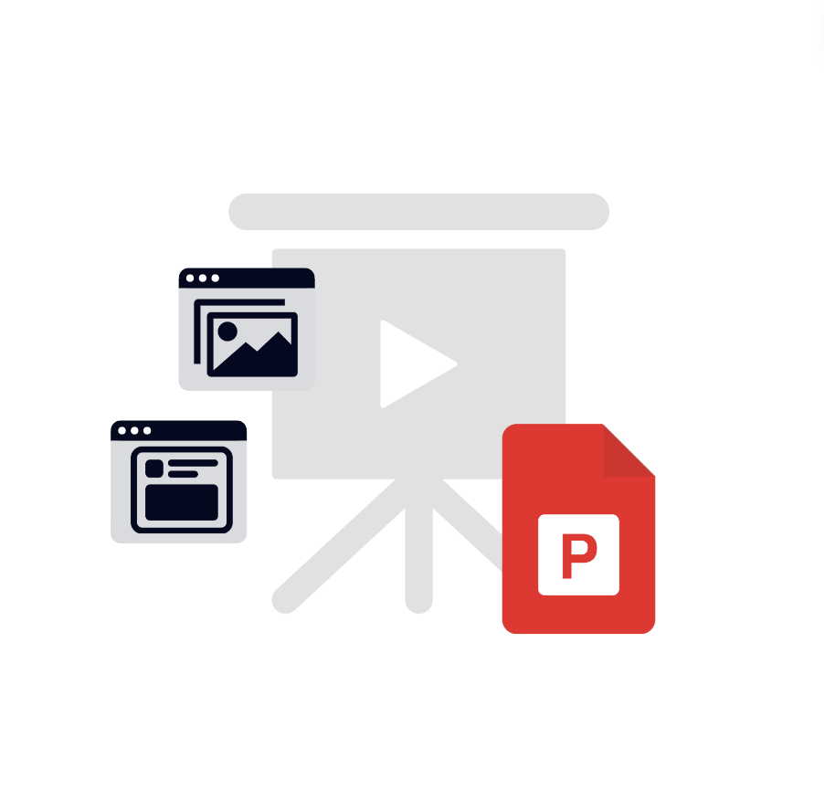 Sales Presentation Icon Image