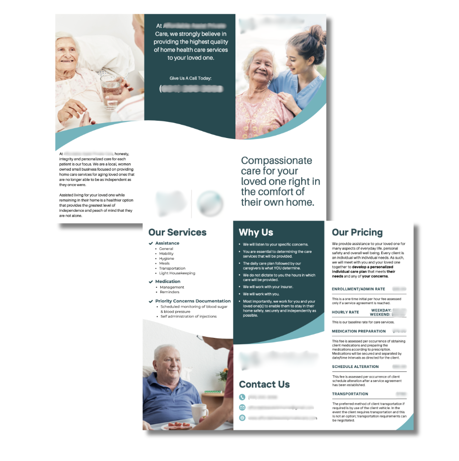 AA Trifold Flyer by Premier Consulting Pro