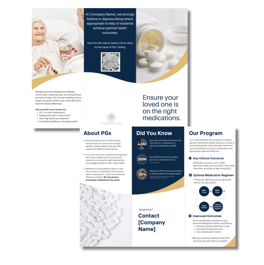 LTC Trifold Flyer by Premier Consulting Pro