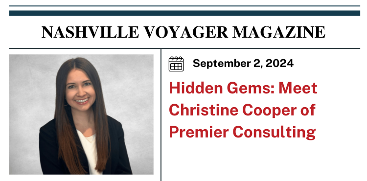 Nashville Voyager: Meet Christine Cooper of Premier Consulting